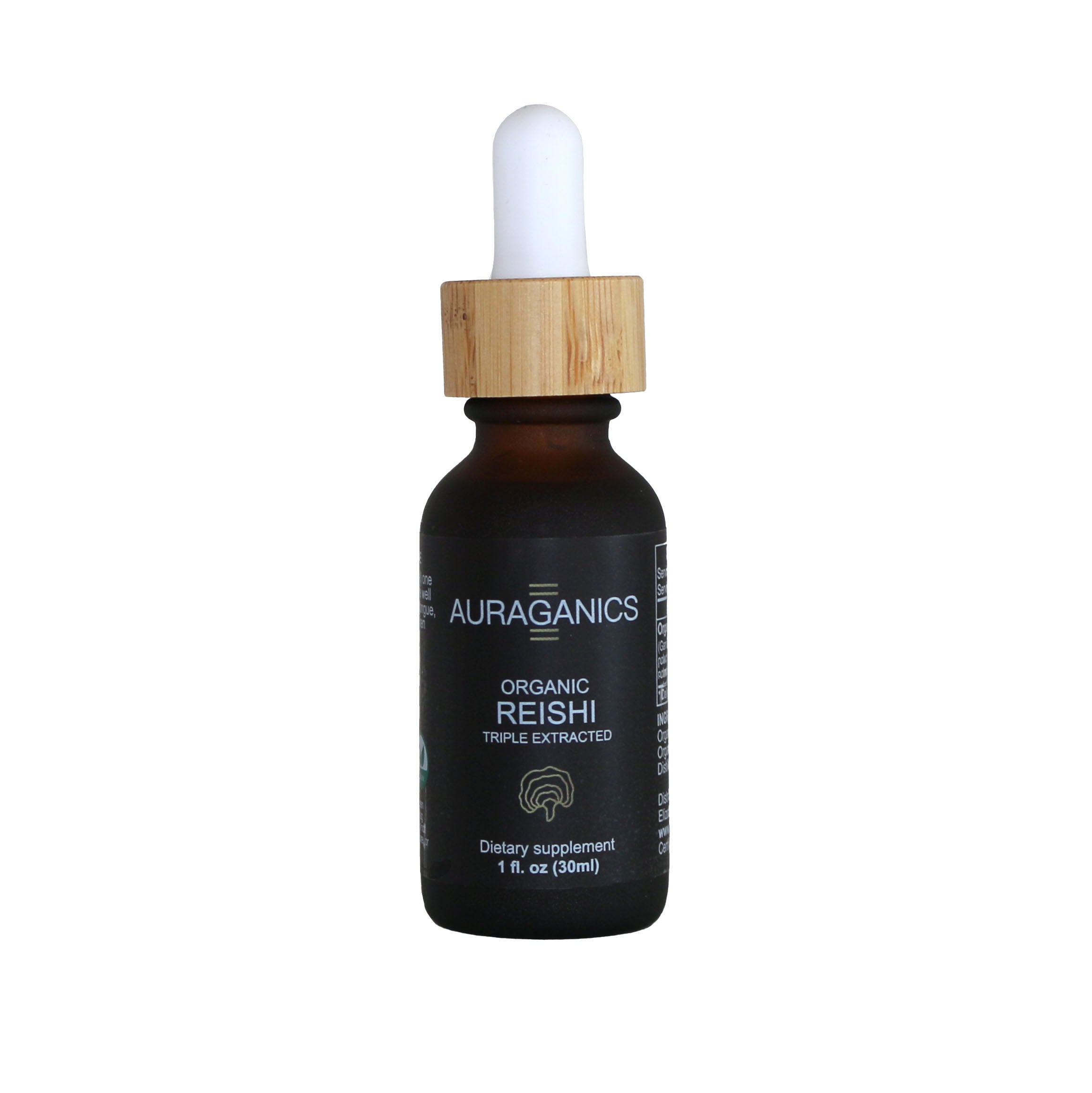 Auraganics Organic Reishi Fruiting Body Tincture